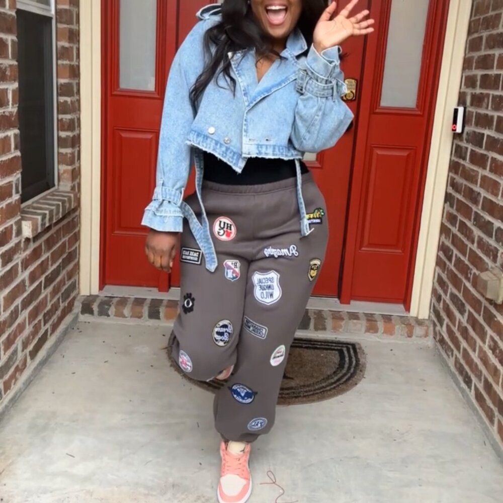 Patchwork Pants